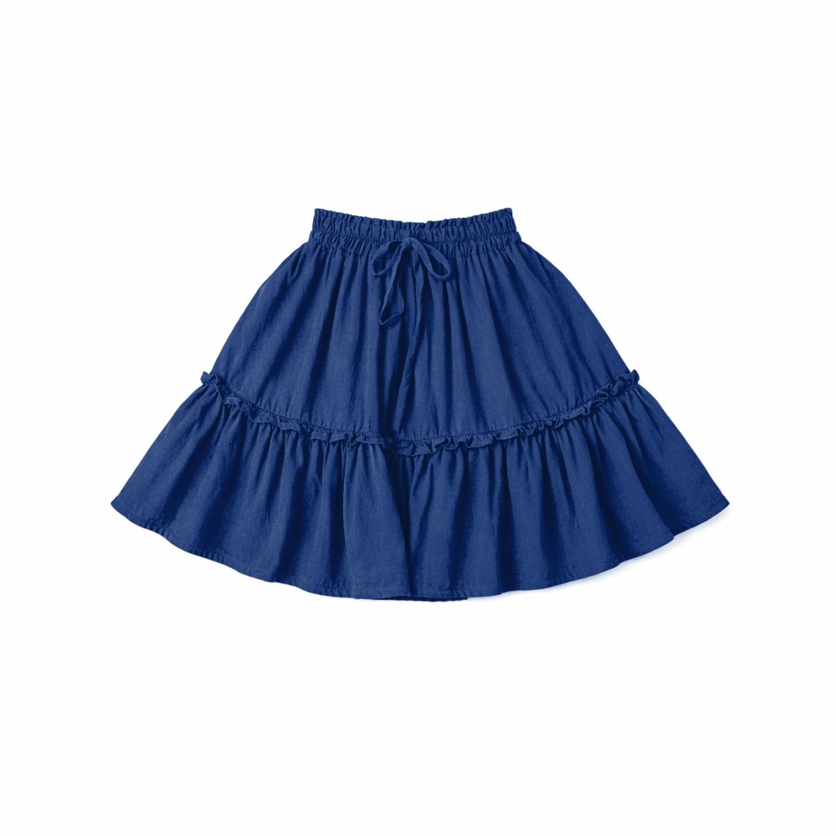 Frill, Plain, Girls Bottom Mini Skirt - Love Anchor Bali