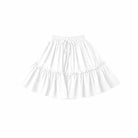 Frill, Plain, Girls Bottom Mini Skirt - Love Anchor Bali