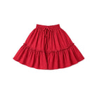 Frill, Plain, Girls Bottom Mini Skirt - Love Anchor Bali