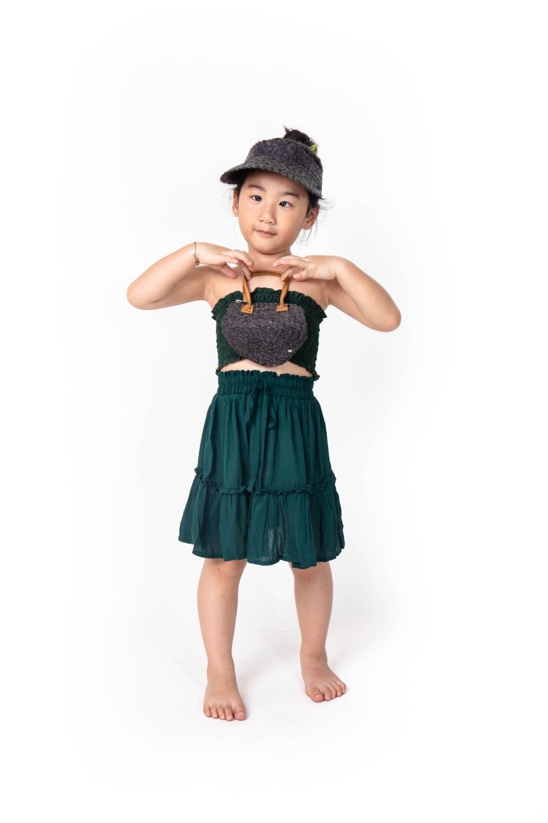 Frill, Plain, Mini Skirt - Love Anchor Bali