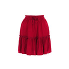 Frill, Plain, Mini Skirt - Love Anchor Bali