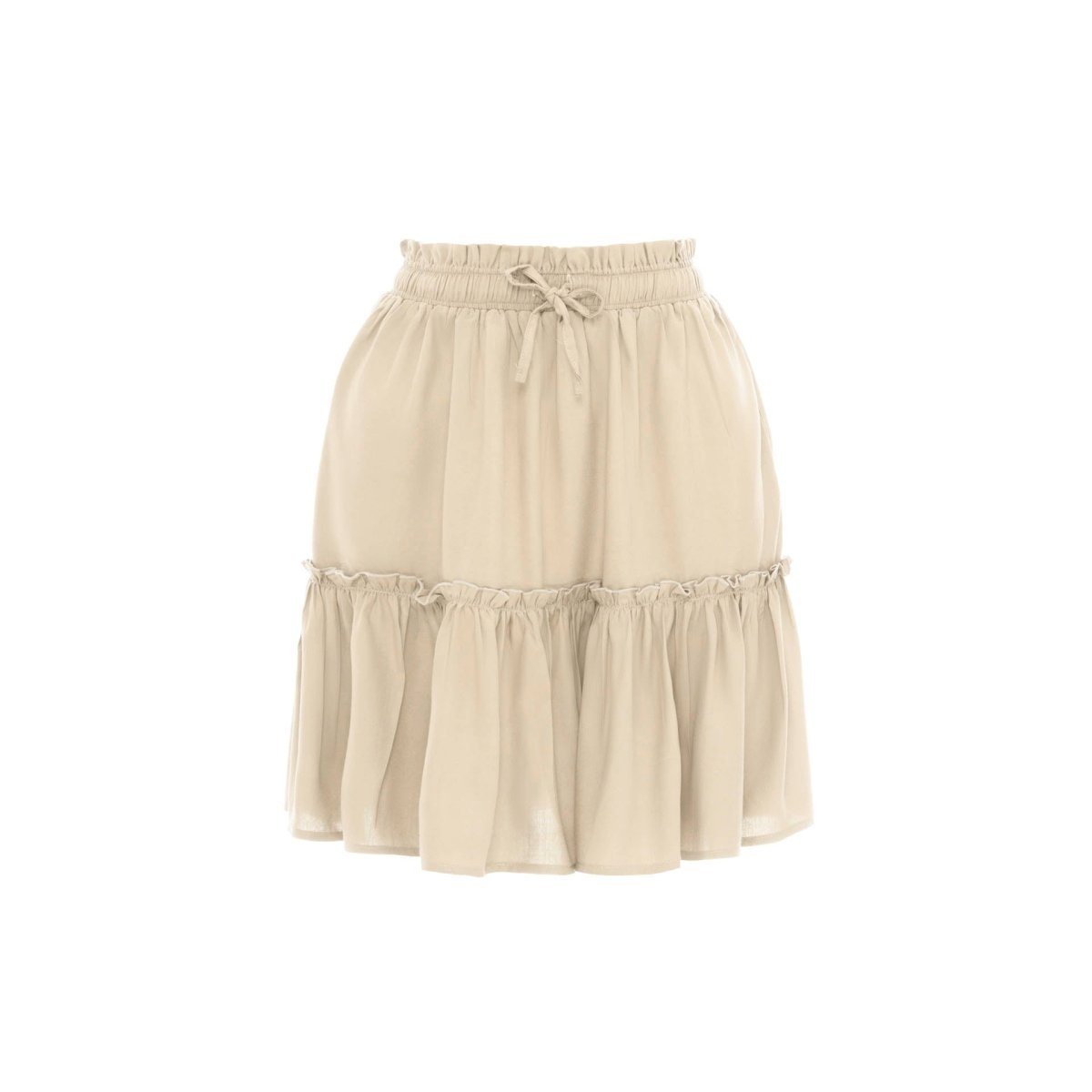 Frill, Plain, Mini Skirt - Love Anchor Bali