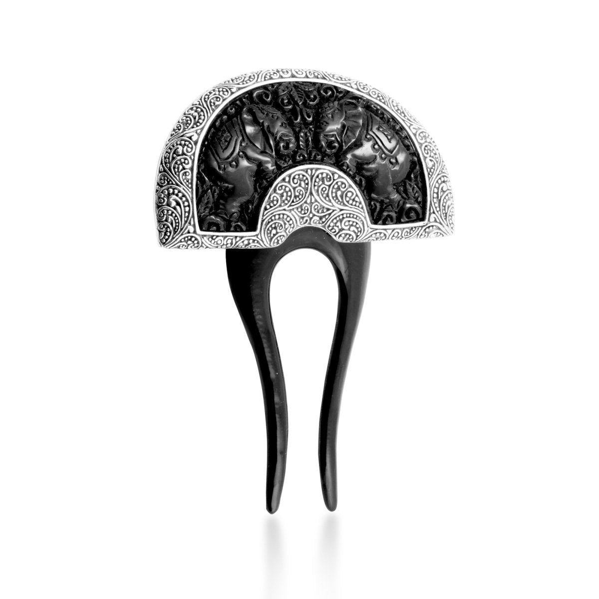 Gajah Silver Hairpin - Love Anchor Bali