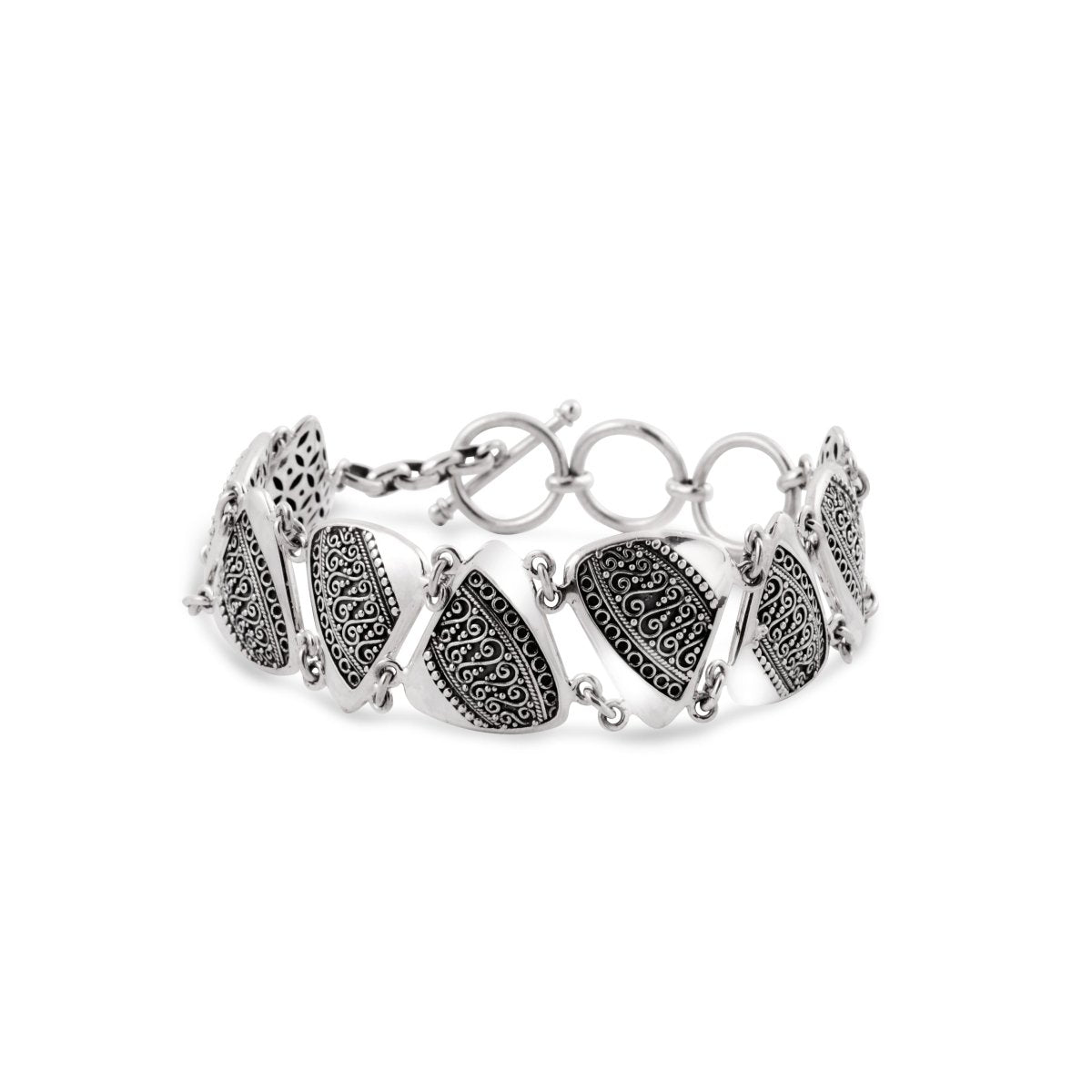 Gelang Batik Silver - Love Anchor Bali