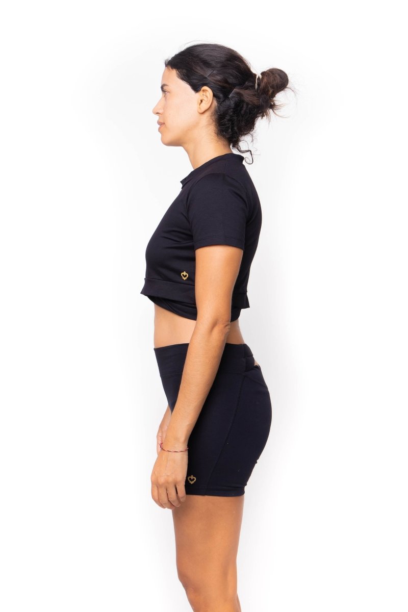 Gemini, Bamboo Spandex, Top Sport Yoga - Love Anchor Bali