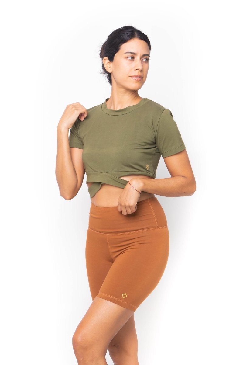 Gemini, Bamboo Spandex, Top Sport Yoga - Love Anchor Bali