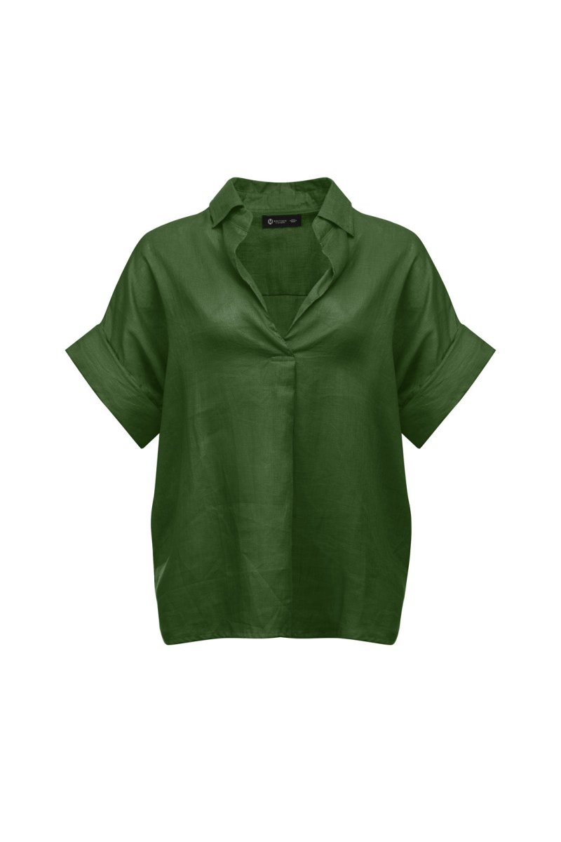 Gloya, Linen, Shirt - Love Anchor Bali