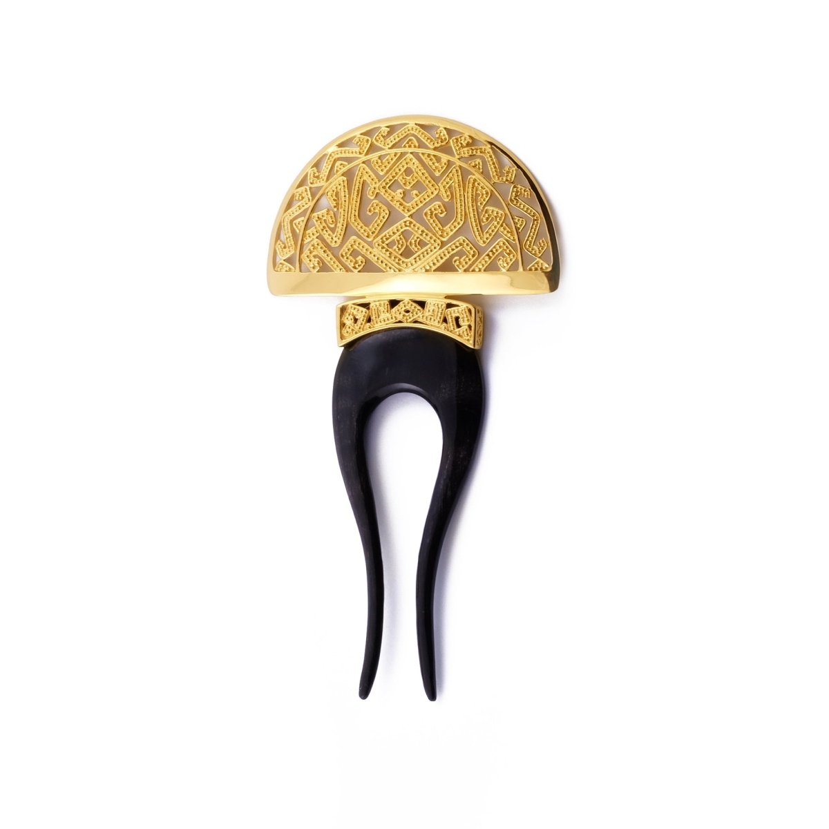 Hairpin Songket Gold - Love Anchor Bali