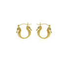 Hoop Earring Sea Horse Collection Gold 18K - Love Anchor Bali