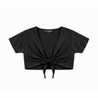 Ikat, Plain, Kids Top Crop - Love Anchor Bali