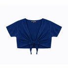 Ikat, Plain, Kids Top Crop - Love Anchor Bali