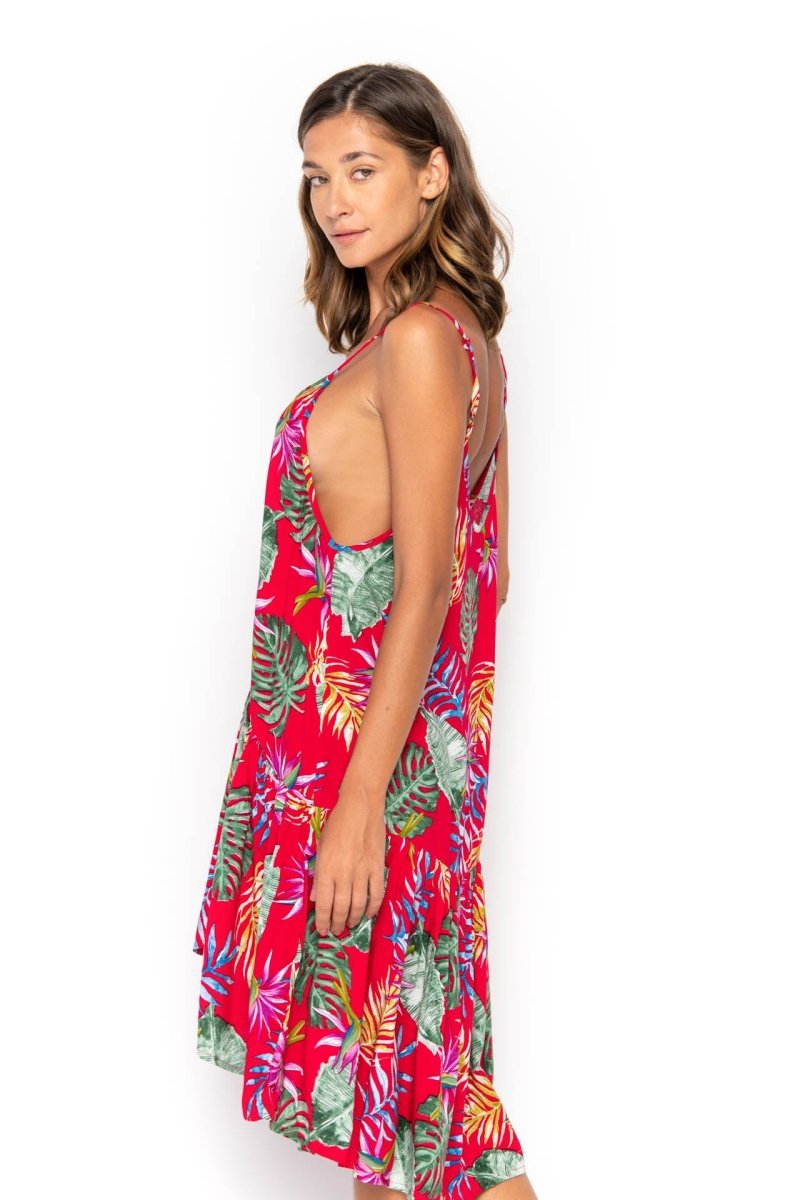 Jasmine, Tropical, Mini Dress - Love Anchor Bali