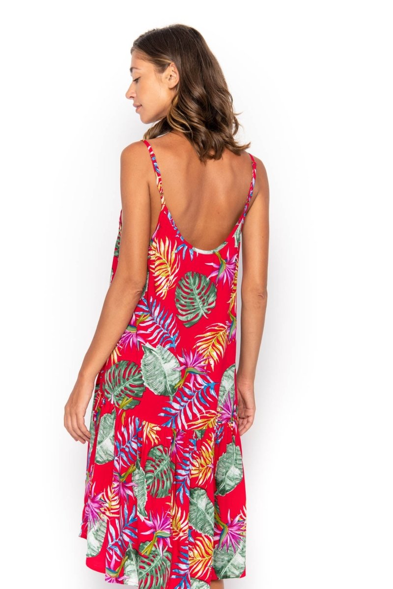 Jasmine, Tropical, Mini Dress - Love Anchor Bali