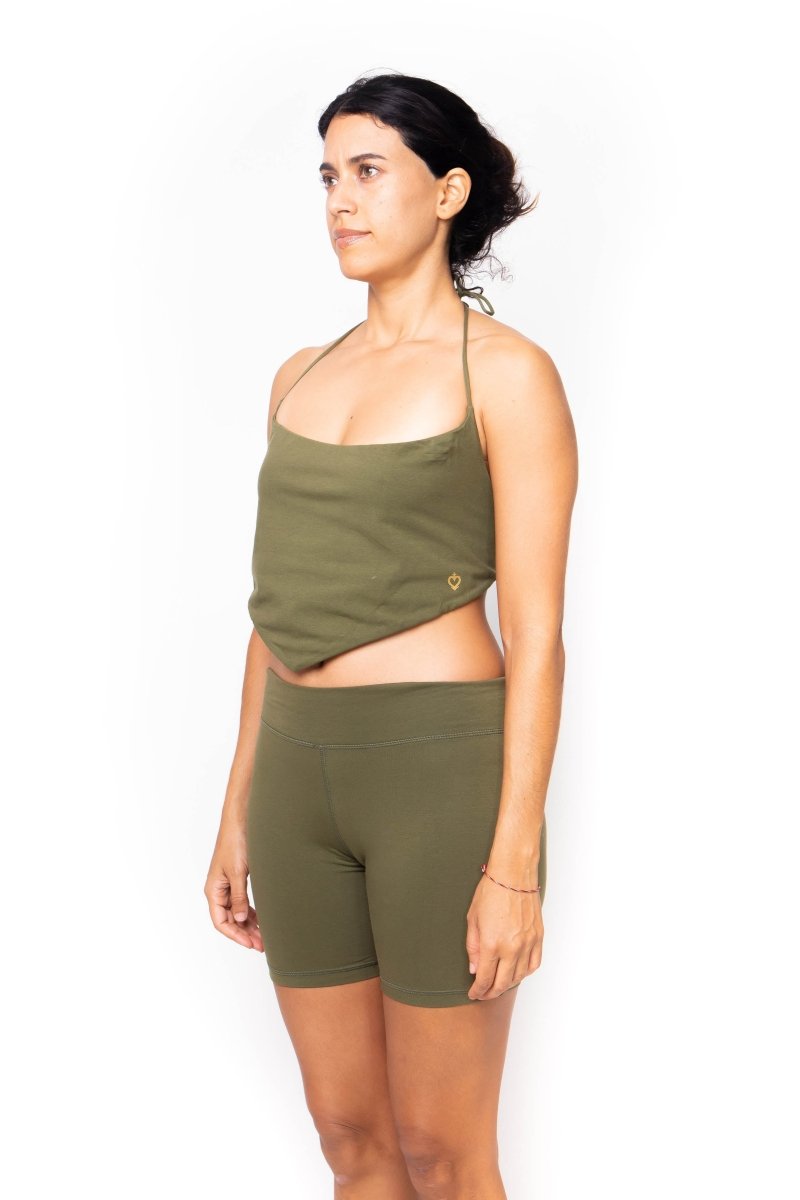 Jeni, Bamboo Spandex, Top Sport Yoga - Love Anchor Bali