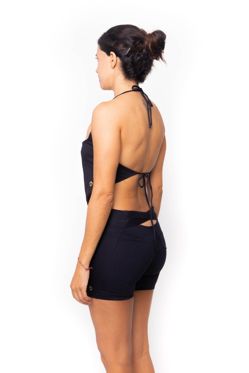 Jeni, Bamboo Spandex, Top Sport Yoga - Love Anchor Bali