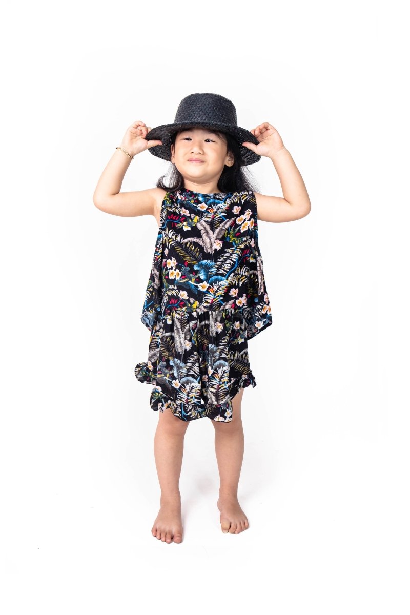 Jepun, Tropical, Girl Top - Love Anchor Bali