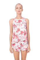 Jepun, Tropical, Sleeveless Top - Love Anchor Bali