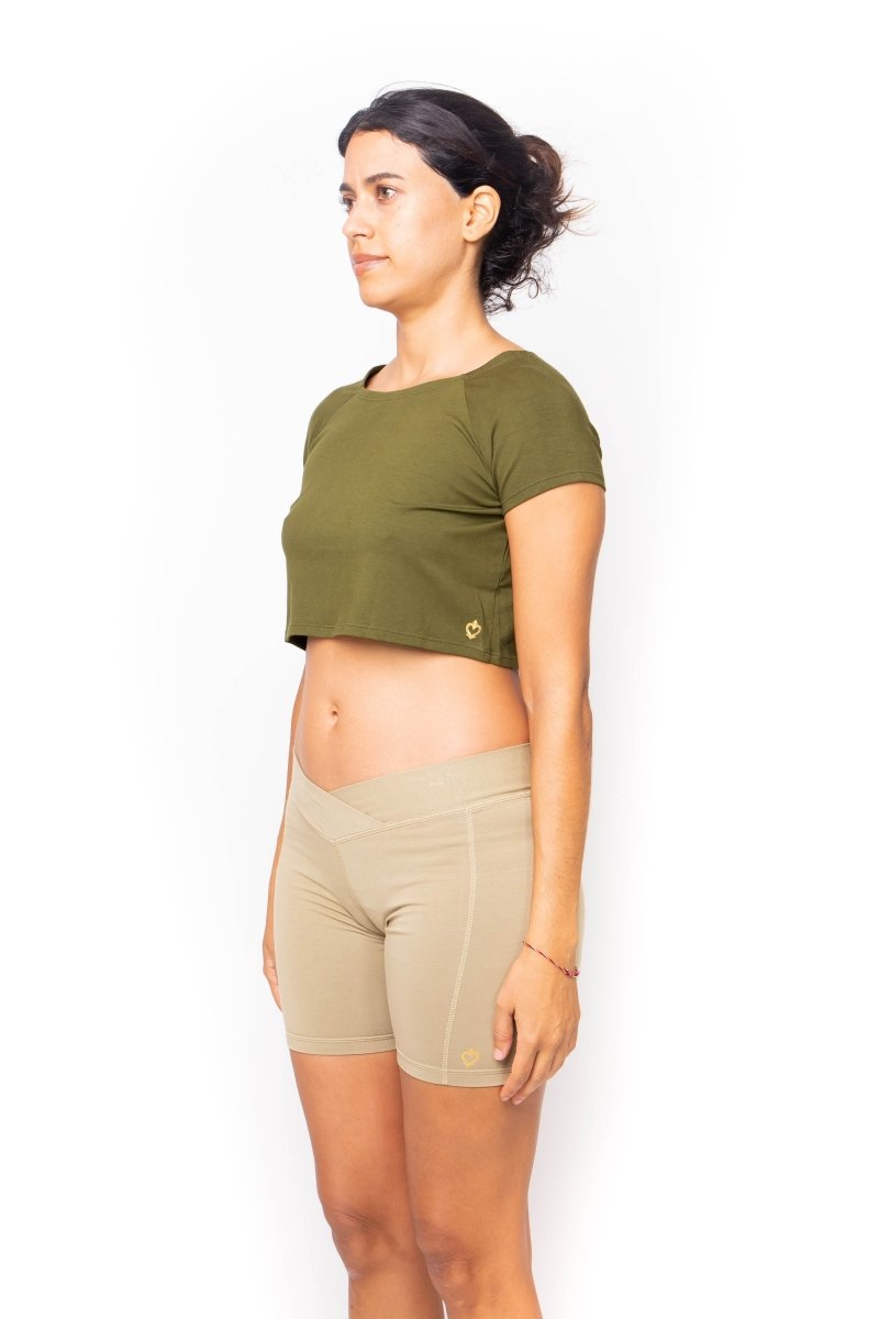 Lacerta, Bamboo Spandex, Top Sport Yoga - Love Anchor Bali