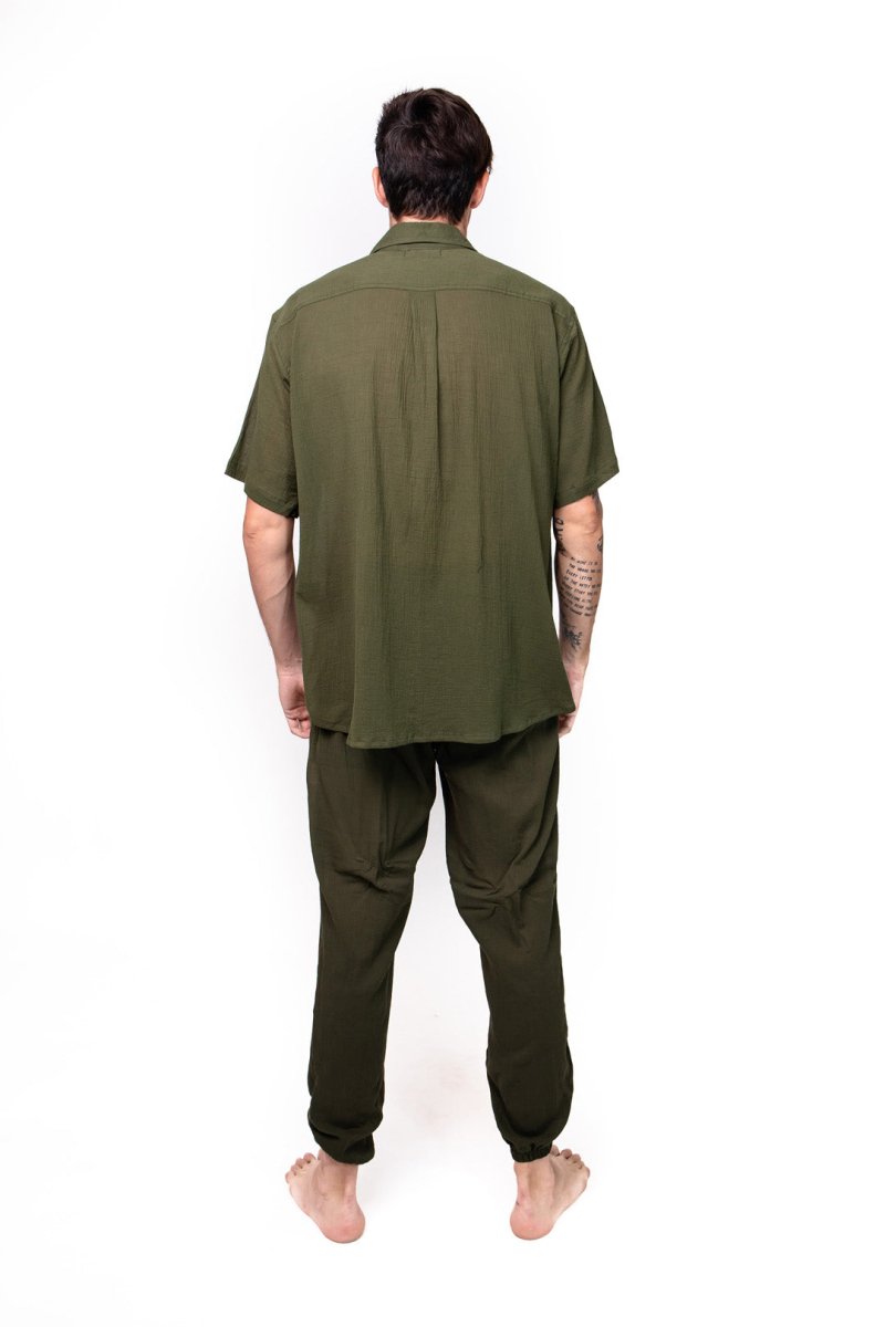 Legian, Cotton Crepe, Long Pants - Love Anchor Bali