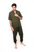 Legian, Cotton Crepe, Long Pants - Love Anchor Bali