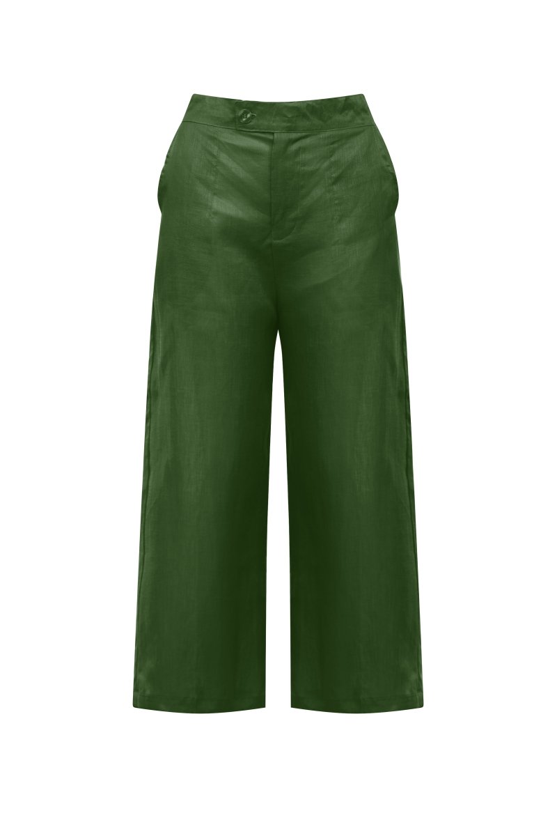 Lodia, Linen, Long Pant - Love Anchor Bali