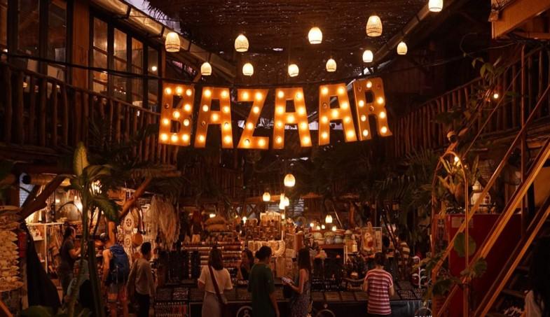 Love Anchor Bazaar Market in Canggu Bali