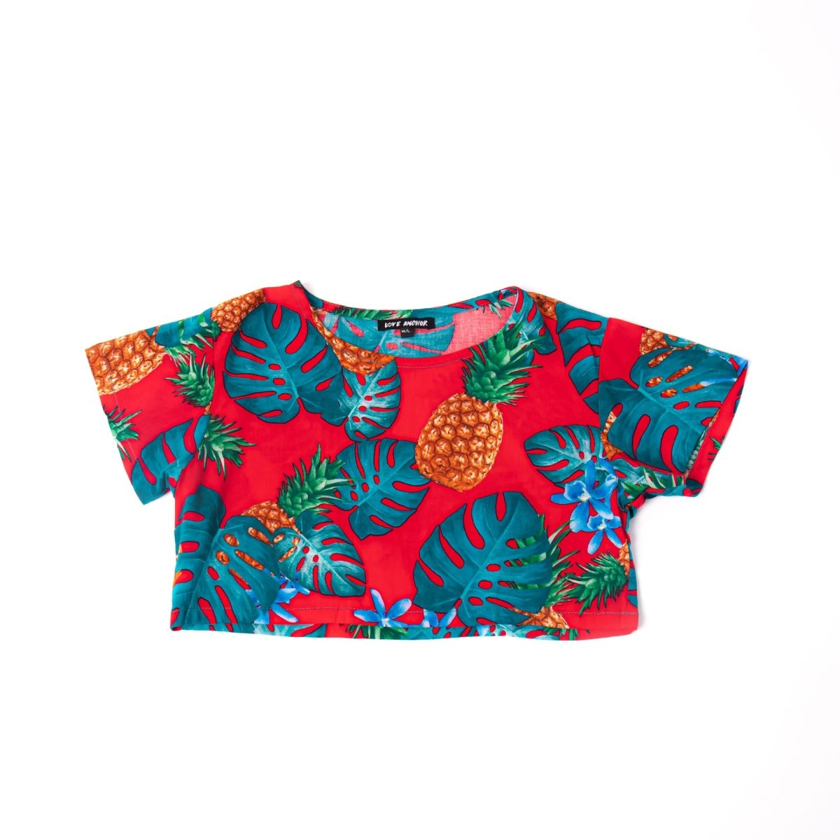 Love Anchor Beach Wear Kids Crop Top Tropical - Basic - Love Anchor Bali