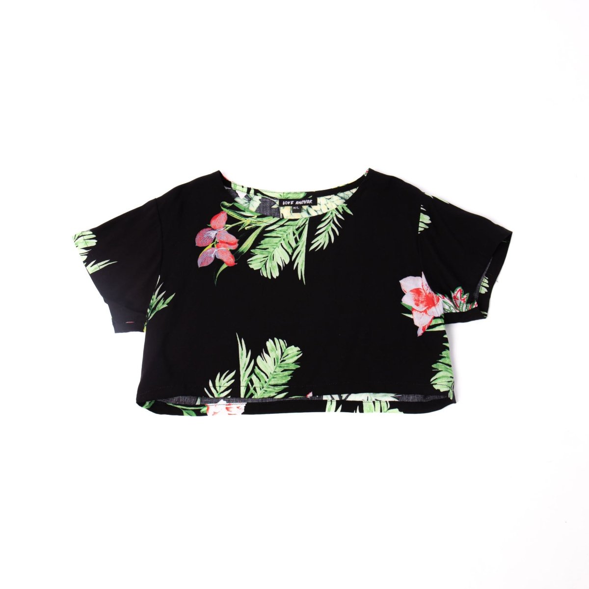 Love Anchor Beach Wear Kids Crop Top Tropical - Basic - Love Anchor Bali