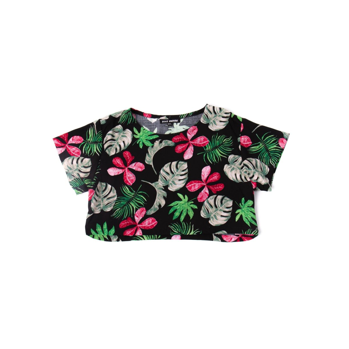 Love Anchor Beach Wear Kids Crop Top Tropical - Basic - Love Anchor Bali