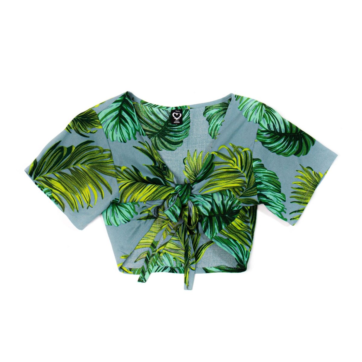 Love Anchor Beach Wear Kids Crop Top Tropical - Ikat - Love Anchor Bali
