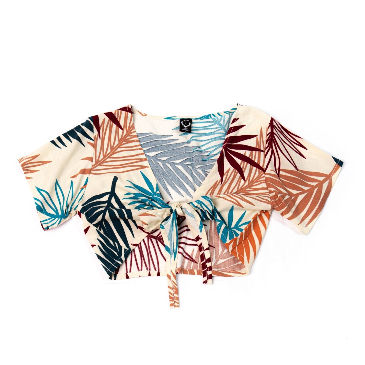 Love Anchor Beach Wear Kids Crop Top Tropical - Ikat - Love Anchor Bali