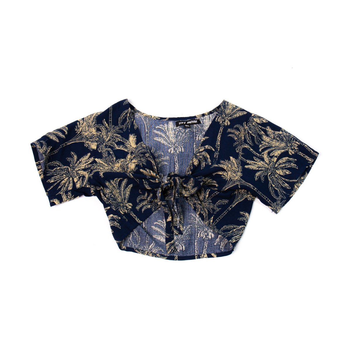 Love Anchor Beach Wear Kids Crop Top Tropical - Ikat - Love Anchor Bali