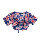 Love Anchor Beach Wear Kids Crop Top Tropical - Ikat - Love Anchor Bali