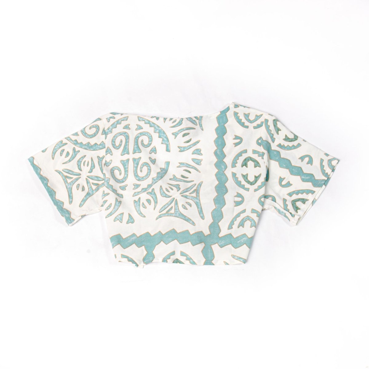 Love Anchor Beach Wear Kids Crop Top Tropical - Ikat - Love Anchor Bali