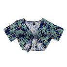 Love Anchor Beach Wear Kids Crop Top Tropical - Ikat - Love Anchor Bali