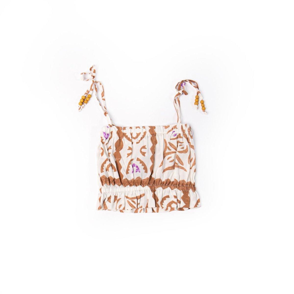 Love Anchor Beach Wear Kids Sleevess Top Tropical – Julie - Love Anchor Bali