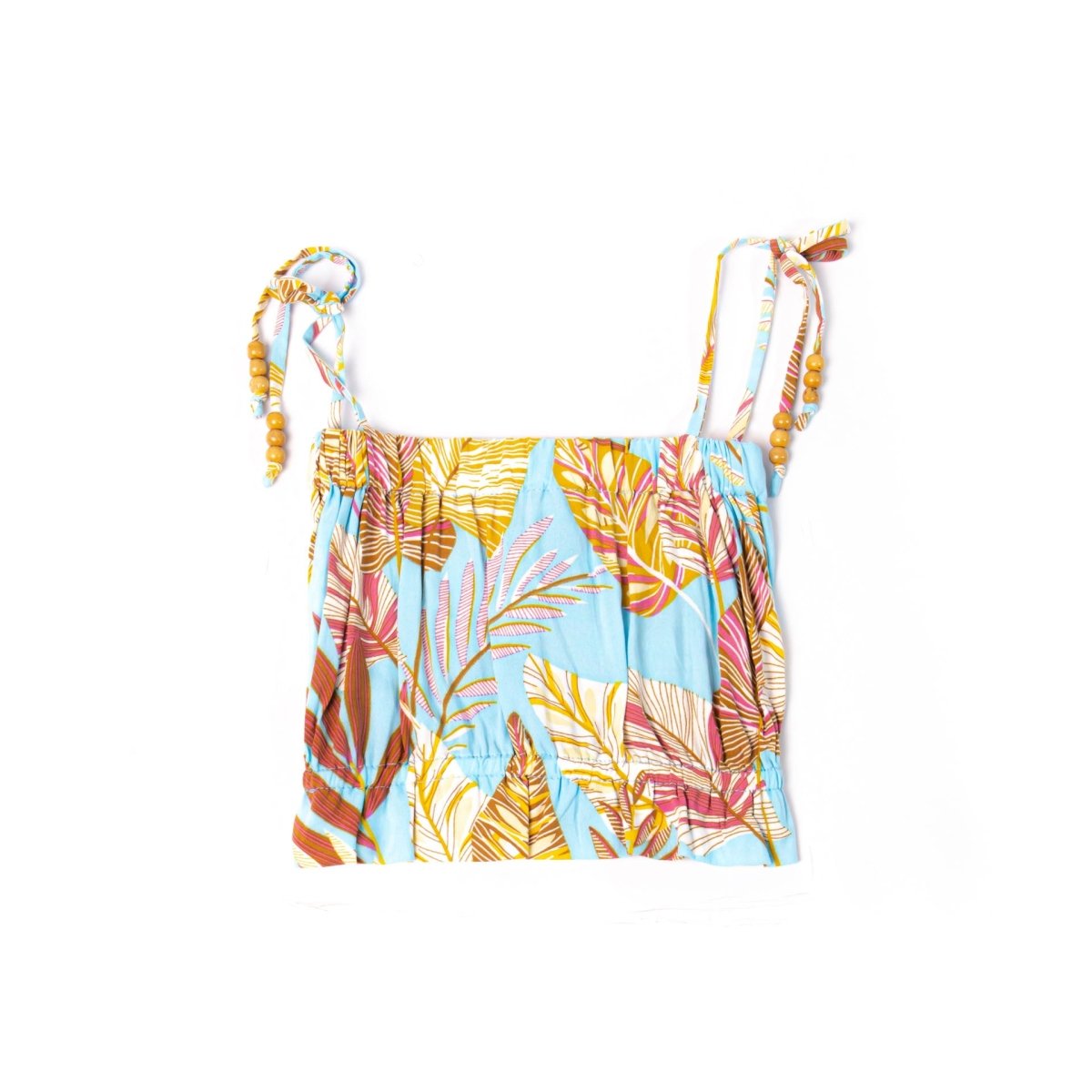 Love Anchor Beach Wear Kids Sleevess Top Tropical – Julie - Love Anchor Bali