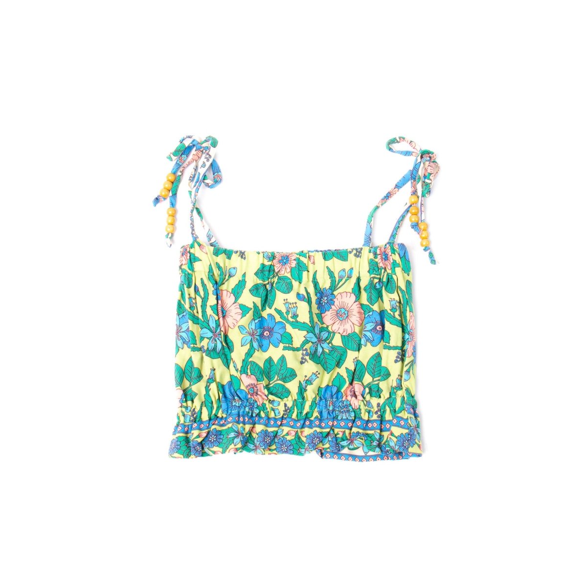 Love Anchor Beach Wear Kids Sleevess Top Tropical – Julie - Love Anchor Bali
