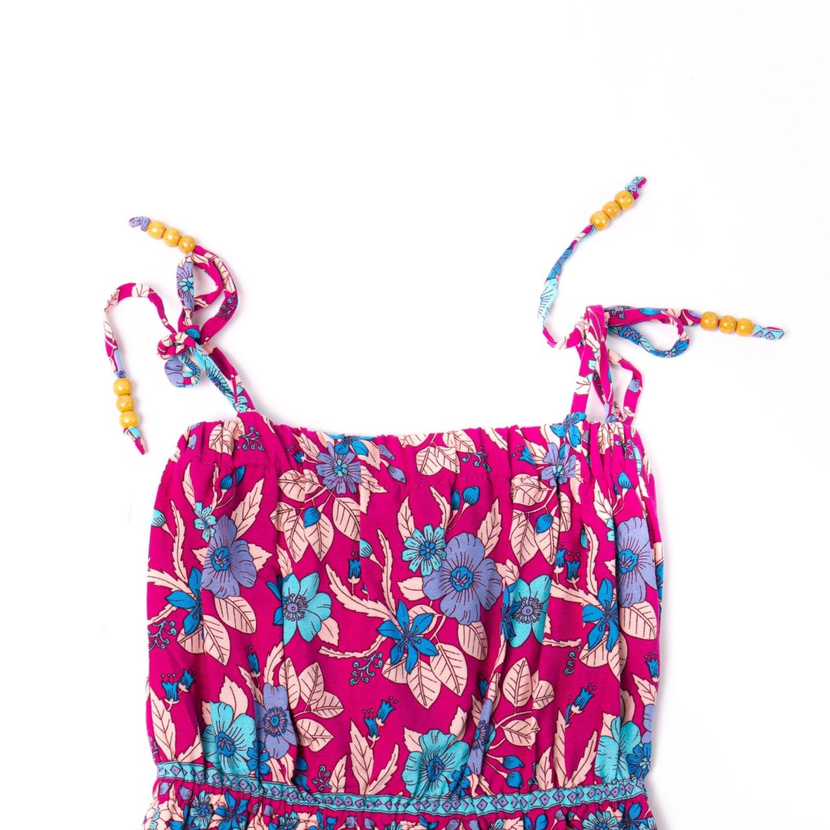 Love Anchor Beach Wear Kids Sleevess Top Tropical – Julie - Love Anchor Bali