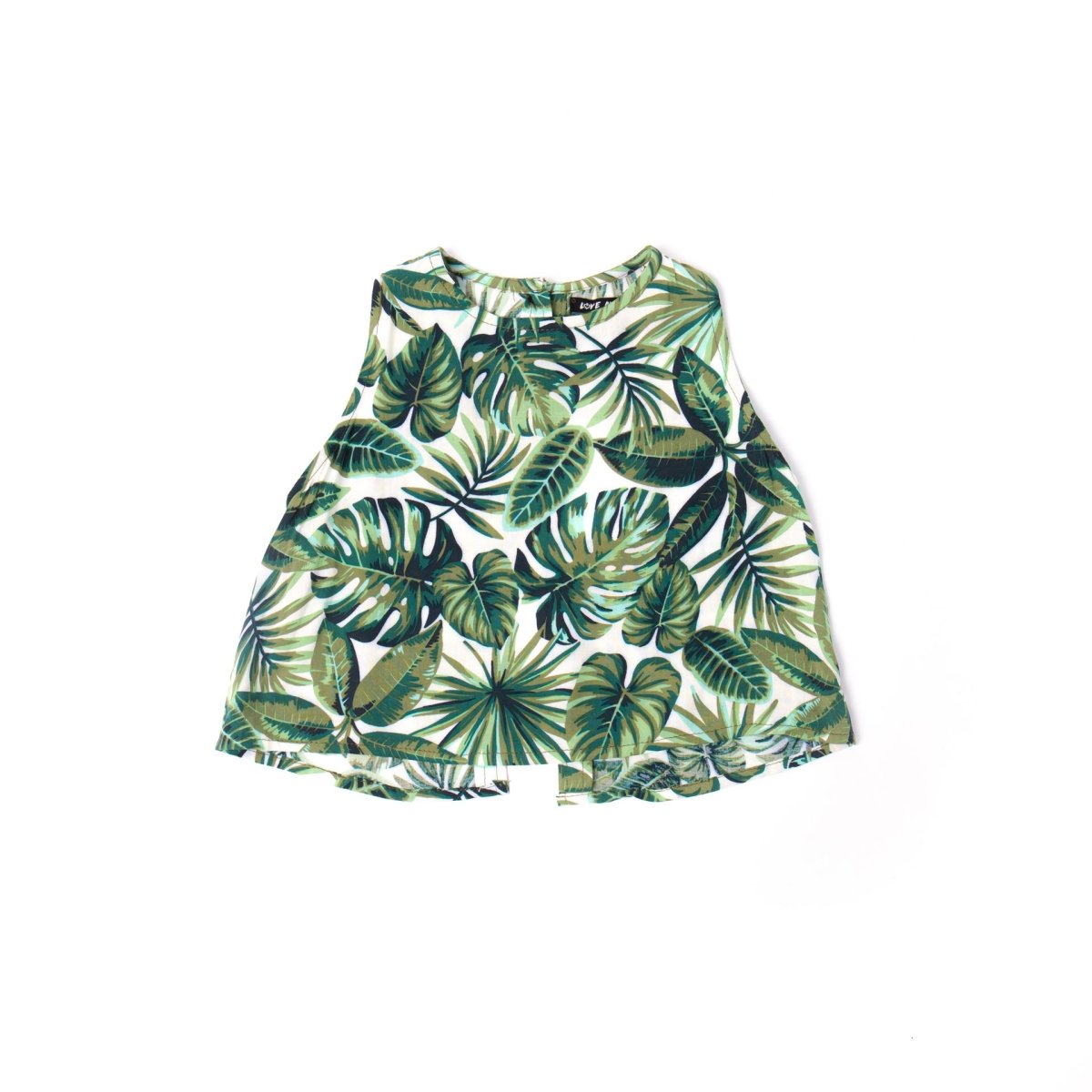 Love Anchor Beach Wear Kids Sleevless Top Tropical - Jepun - Love Anchor Bali