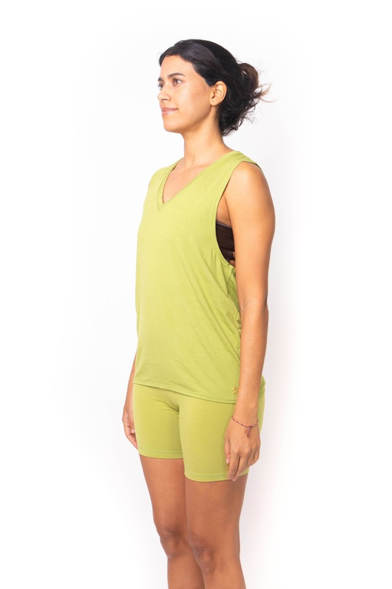 Lusaka, Bamboo Spandex, Top Sport Yoga - Love Anchor Bali