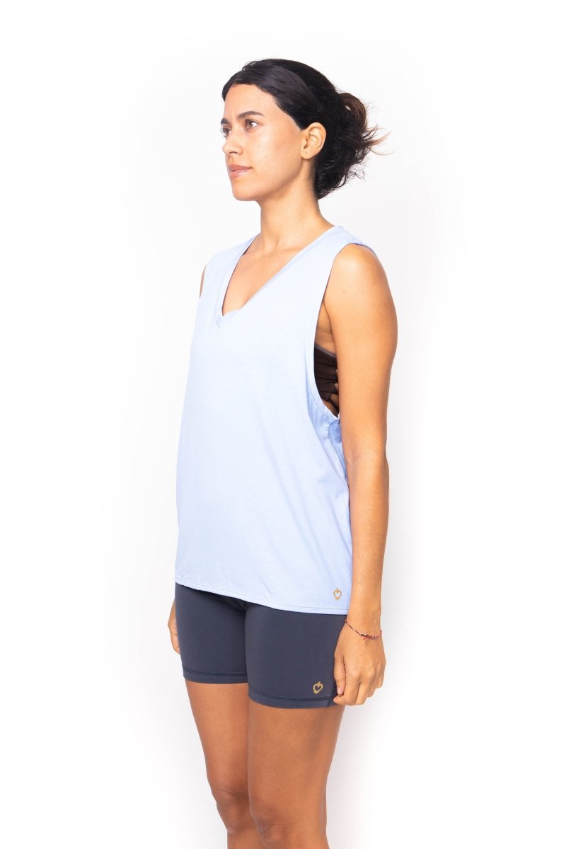 Lusaka, Bamboo Spandex, Top Sport Yoga - Love Anchor Bali