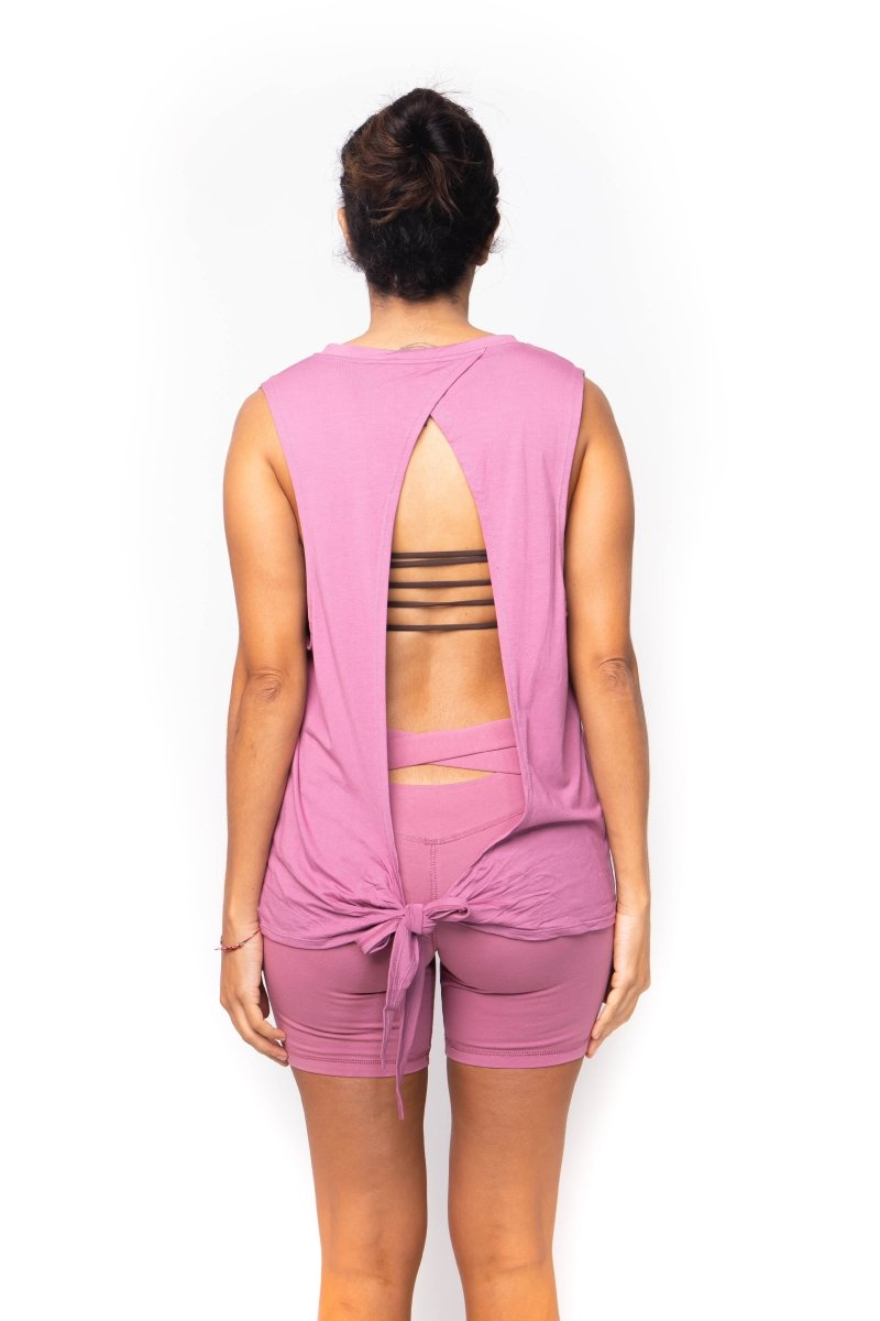 Lusaka, Bamboo Spandex, Top Sport Yoga - Love Anchor Bali