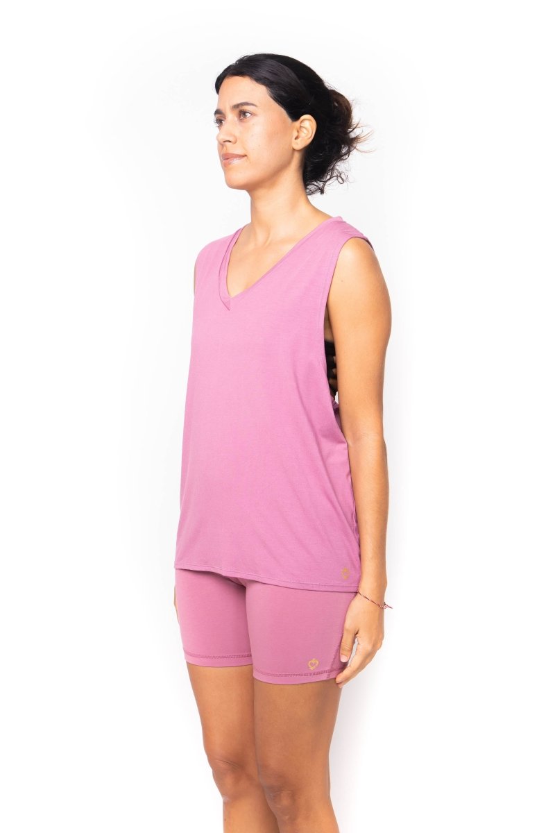 Lusaka, Bamboo Spandex, Top Sport Yoga - Love Anchor Bali