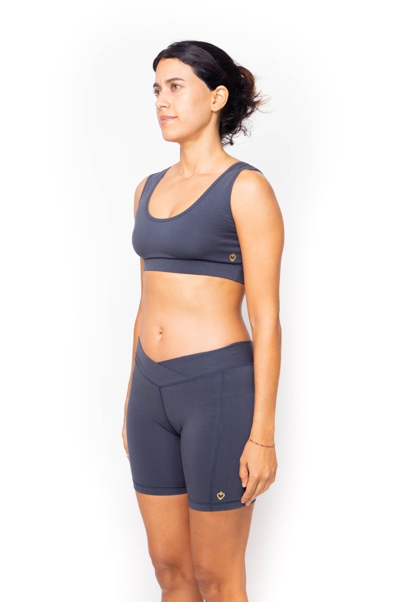 Lyra, Bamboo Spandex, Top Sport Yoga - Love Anchor Bali