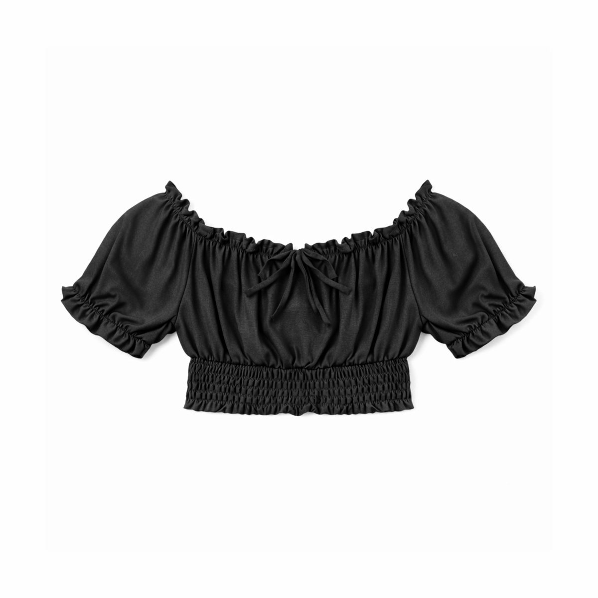 March, Plain, Kids Crop Top - Love Anchor Bali