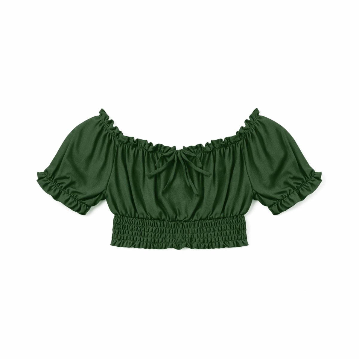 March, Plain, Kids Crop Top - Love Anchor Bali