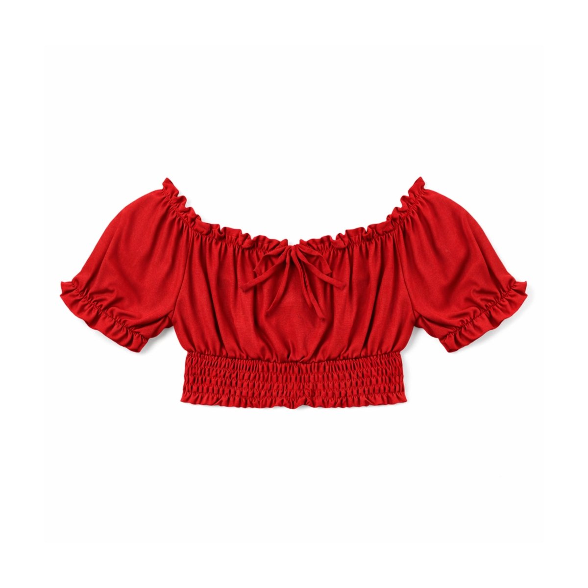 March, Plain, Kids Crop Top - Love Anchor Bali