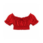 March, Plain, Kids Crop Top - Love Anchor Bali