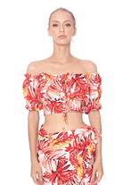 March, Tropical, Cropped Top - Love Anchor Bali